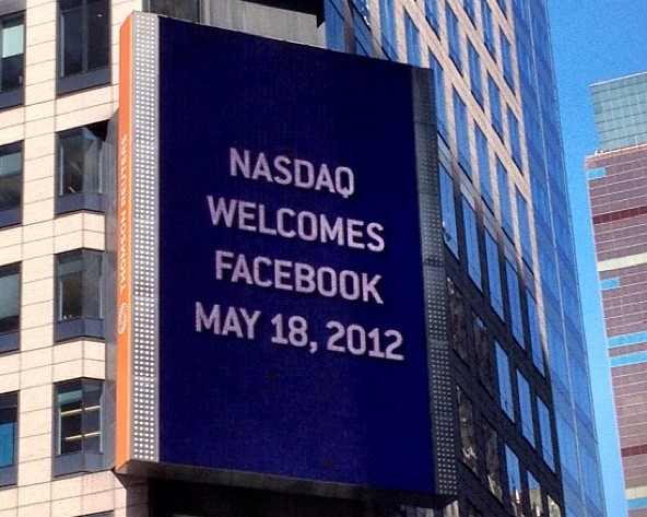 Facebook on Nasdaq