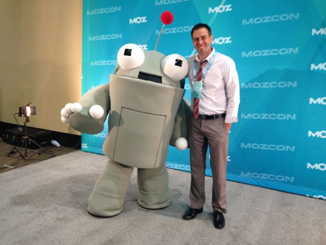 Zac and Roger at MozCon 2014