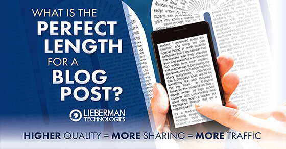 What is a good length for a blog post?