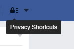 Facebook Privacy Shortcuts screenshot