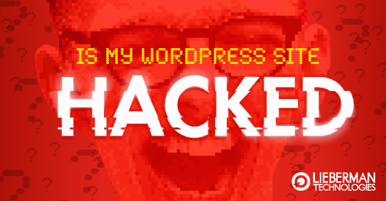 is my WordPress site hacked?