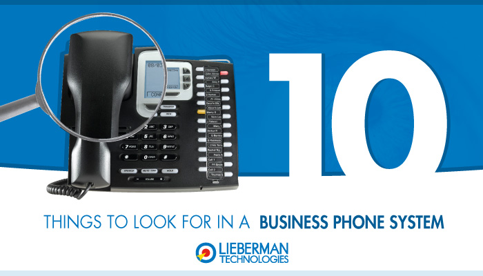 Things to look for in an office phone system