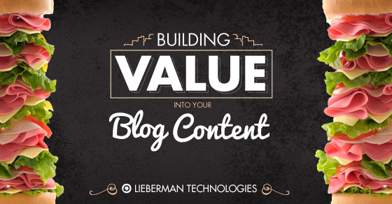 building value into your blog content