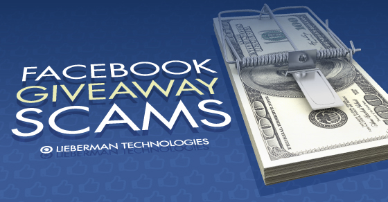 facebook giveaway scams