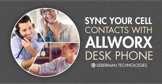 Sync your smart phone with your desk phone