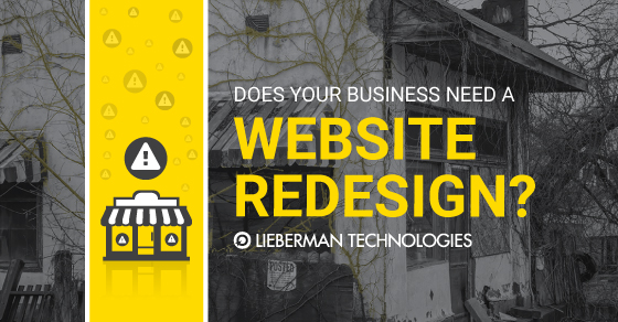 website redesign for small business websites