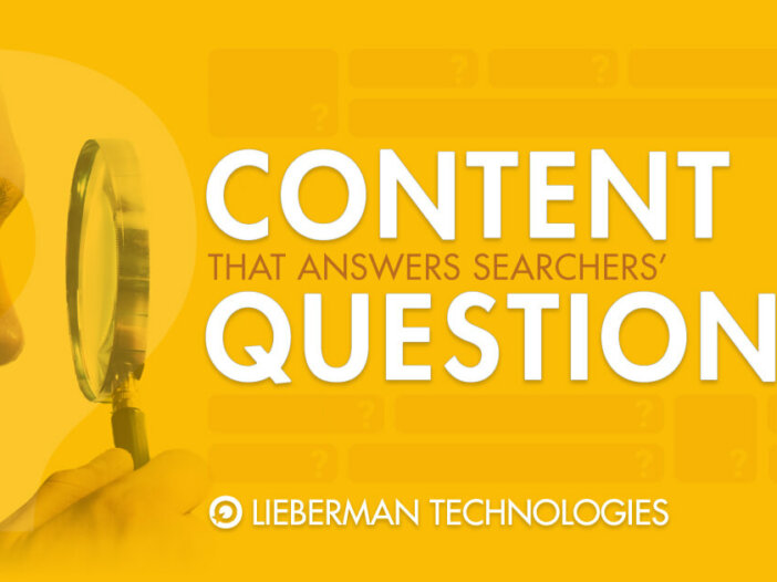 content that answers questions